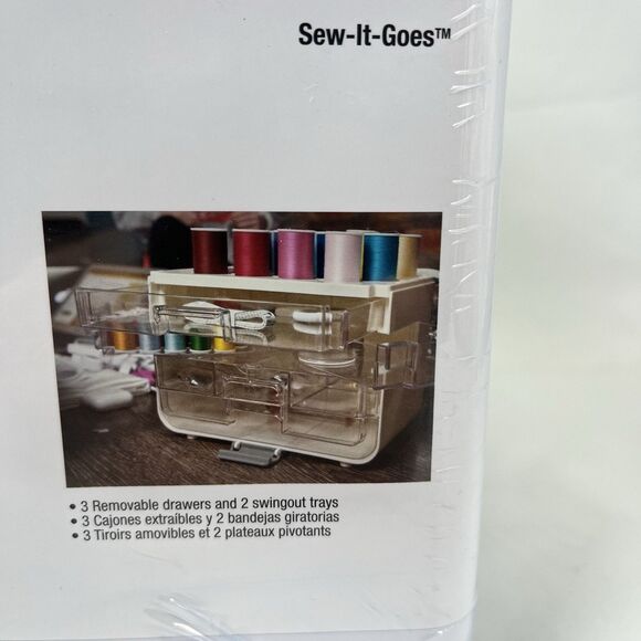 Singer Sew It Goes Essentials Sewing Kit 224pcs In Carry Case Organizer NEW - Picture 5 of 12